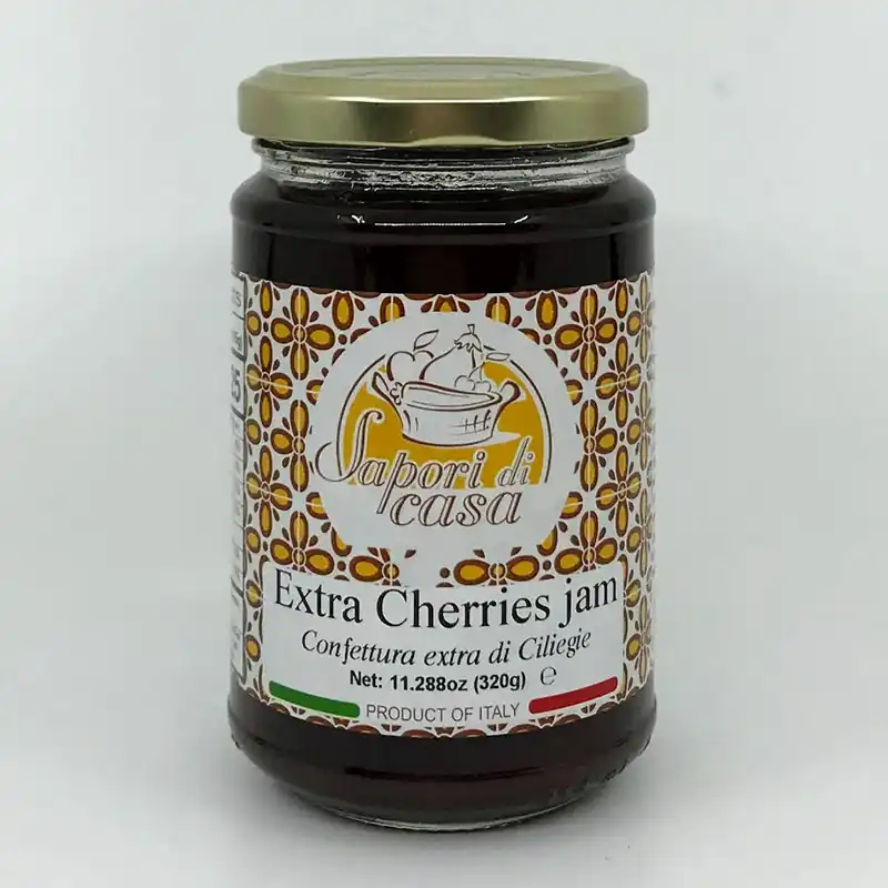 Sapori di Casa - Extra Cherries Jam - 320g (11.288 oz)