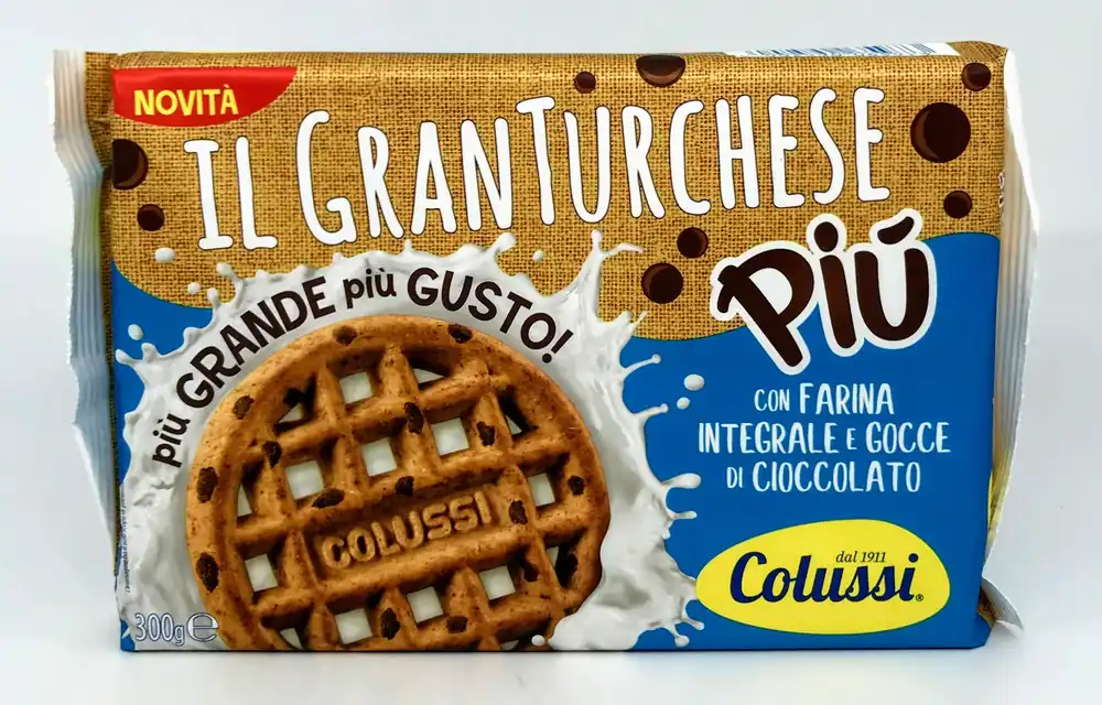 Colussi - Il Granturchese Piu‘ - con Gocce di Cioccolato - 330g (10.58 oz)