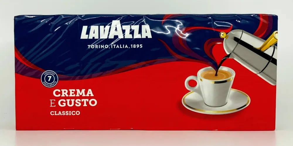 Lavazza - Crema e Gusto Classico - Pre-ground - 4 X 250g (2.2lb)