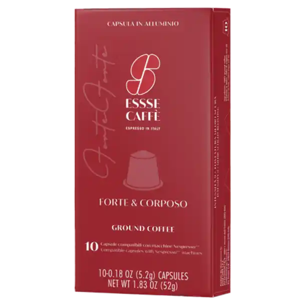 Essse Caffe - Intenso Capsules - 10/Box - Compatible with Nespresso® Machines