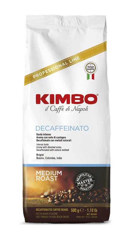 Caffe Kimbo - Decaf - Espresso Whole beans - 1.1lb Bag