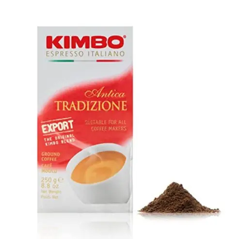 Kimbo - Antica Tradizione - Ground Coffee Brick - 250g (Dark Roast) (8.8oz)