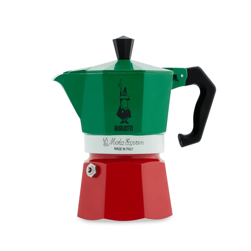 Bialetti - MOKA EXPRESS ITALIA (Available in 3 or 6 Cup)