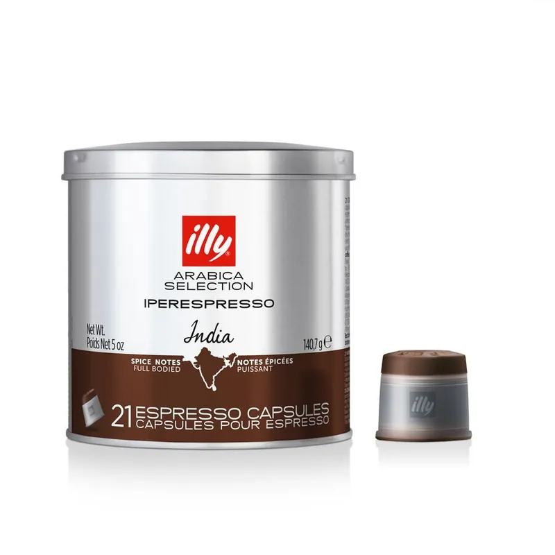 Iperespresso Capsules - Monoarabica - India - 21 Capsules