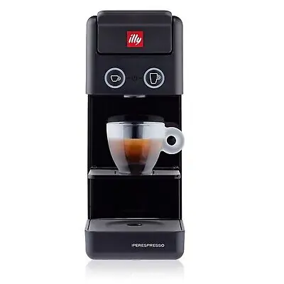 Illy Y3.3 iperEspresso Espresso & Coffee Machine - Black