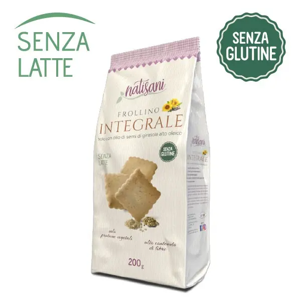 Natisani - Frollino Whole Wheat- Gluten Free/Dairy Free - 200g (7.05 oz)
