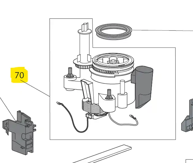 Delonghi 7313268731 - Grinder Assembly (3D-DL 120V)