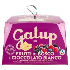 Galup - Panettone Wild Berries & White Chocolate - 750g (26.5oz)