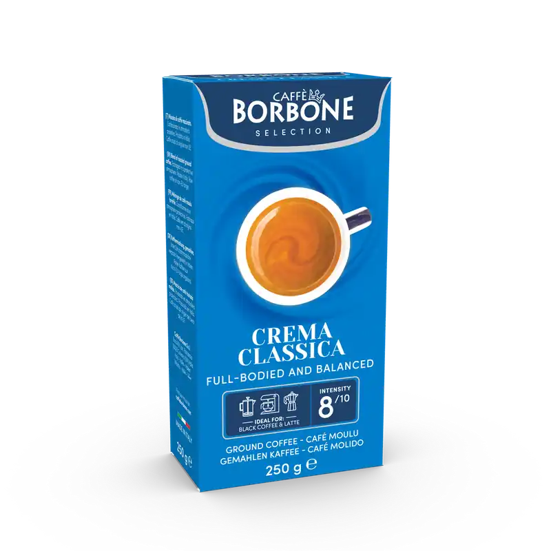 Caffe Borbone - Crema Classica - Ground Espresso Brick - 250g