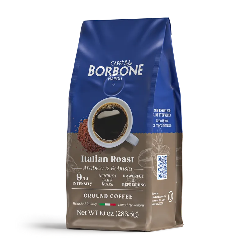 Caffe Borbone - Italian Roast - Ground Espresso - 10oz (283.5g)