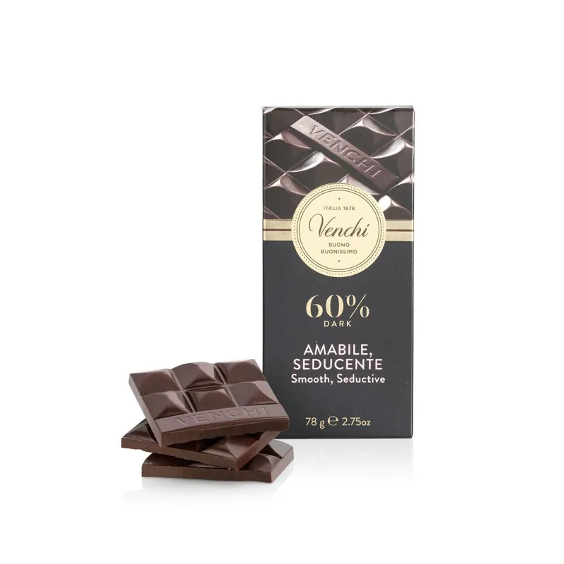 Venchi - 60% Extra Dark Bar 2.75 oz
