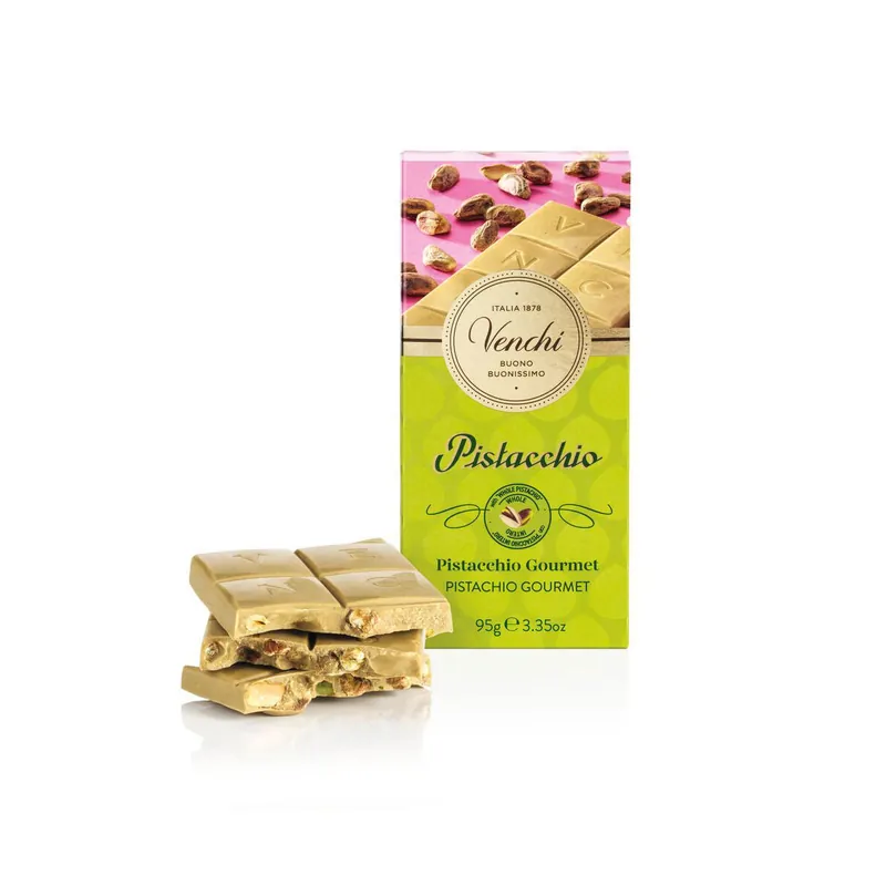 Venchi - Pistachio Crunchy Bar - 95g (3.35 oz)