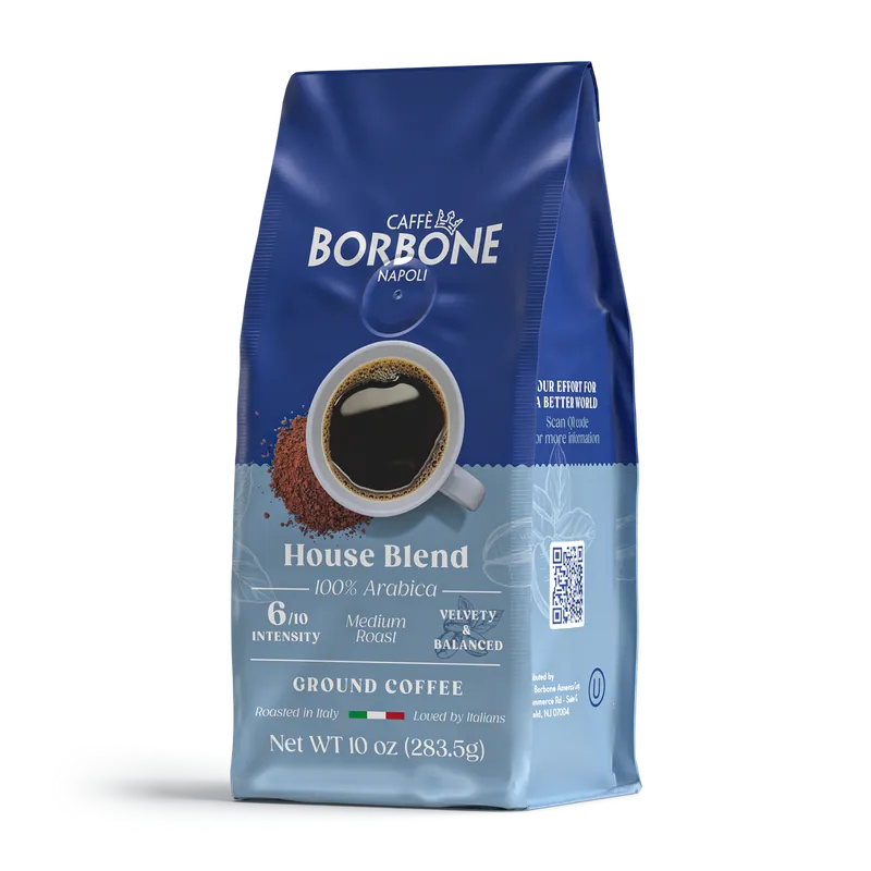 Caffe Borbone - House Blend - Ground Espresso - 10oz (283.5g)
