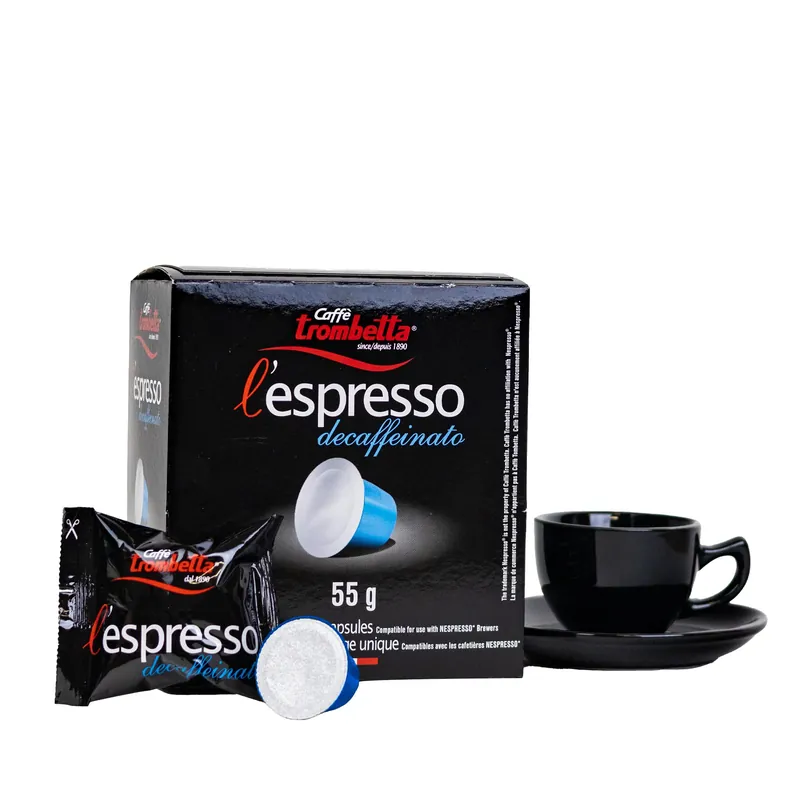 Caffe Trombetta - NESPRESSO® Compatible - Decaffeinated - 10/40/50/80/100