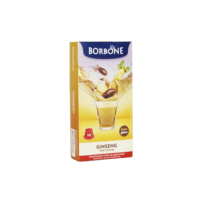 Caffe Borbone - NESPRESSO® Compatible - Ginseng Flavored Coffee