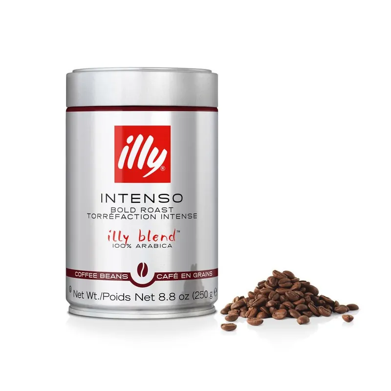 illy® Whole Bean - Intenso - Dark Roast - 250 Gms Tin