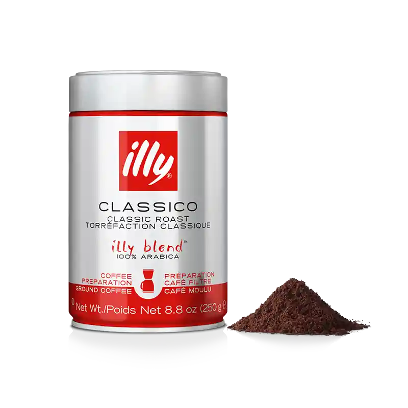 illy® Drip Grind - Classico - Medium Roast - 250 Gms Tin