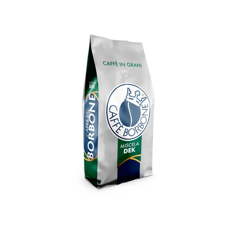 Caffè Borbone - Whole Coffee Beans - DEK - Decaffeinated