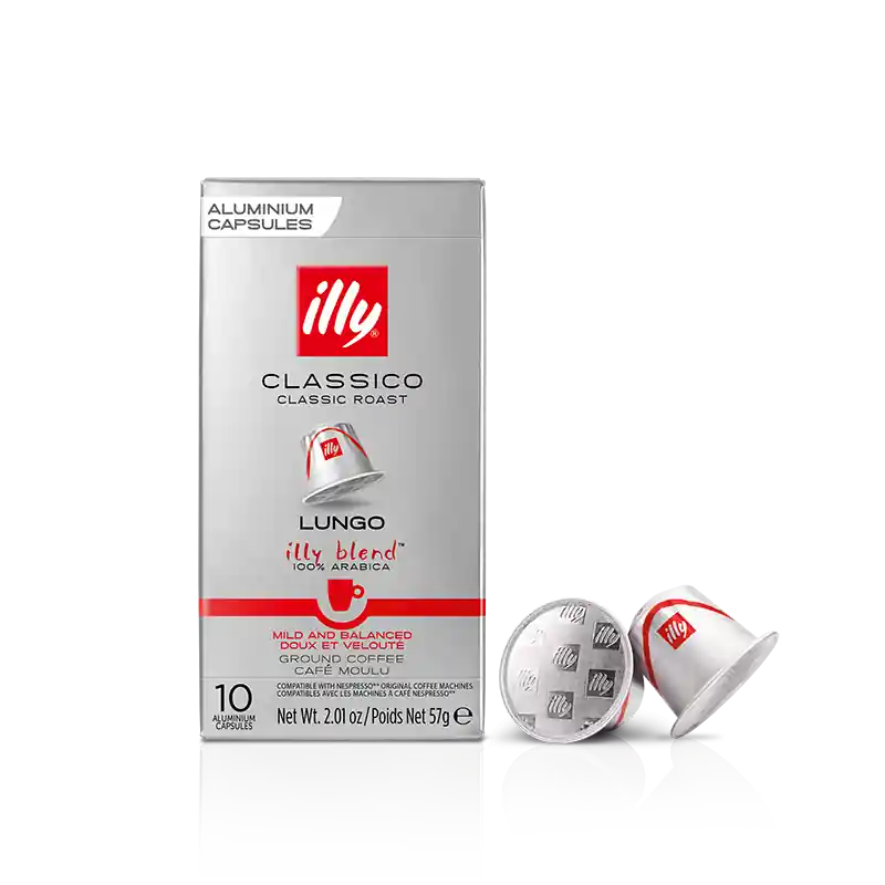 illy® - Nespresso® Compatible Capsules - CLASSICO LUNGO roast