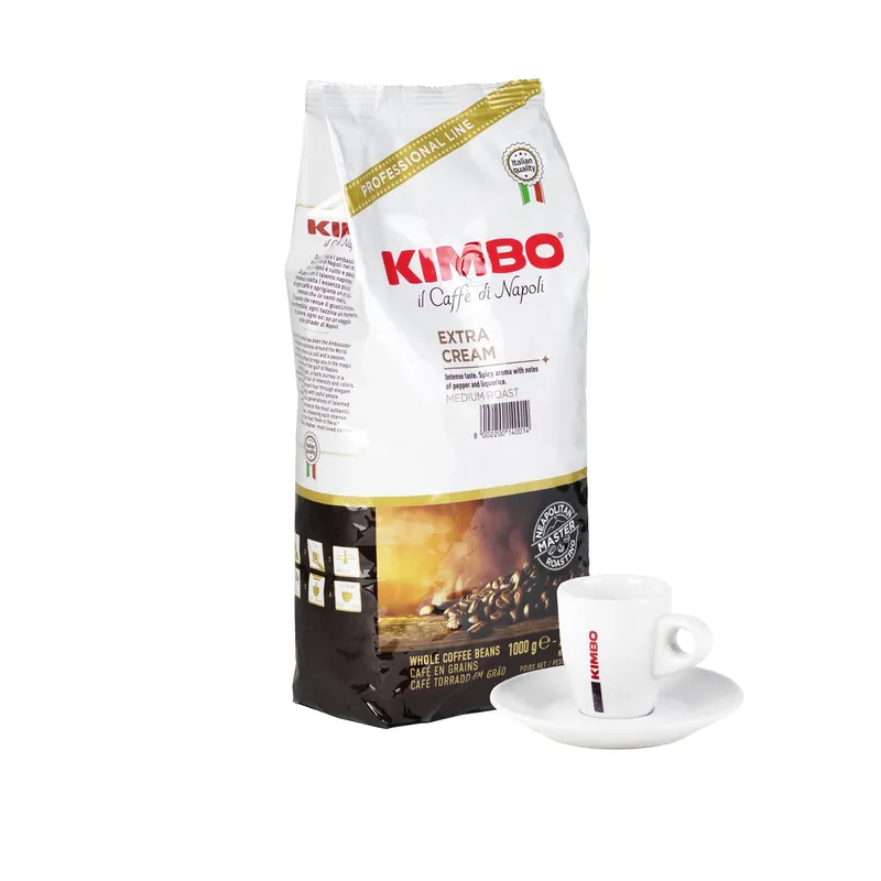 Kimbo - Whole Coffee Beans - Extra Crema