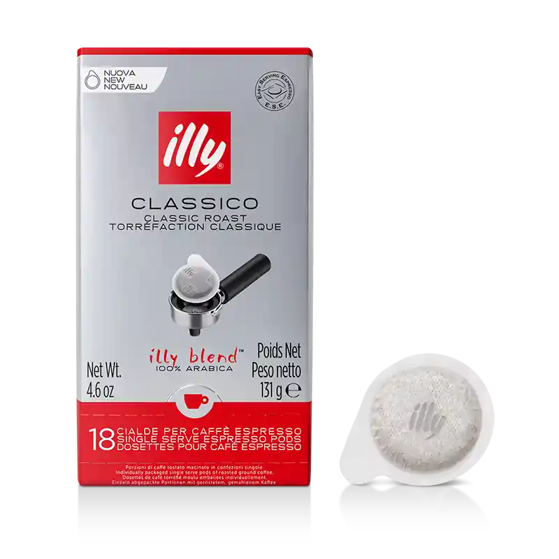 illy® - E.S.E. Pods - Classico - Medium Roast - Single Serve Pods
