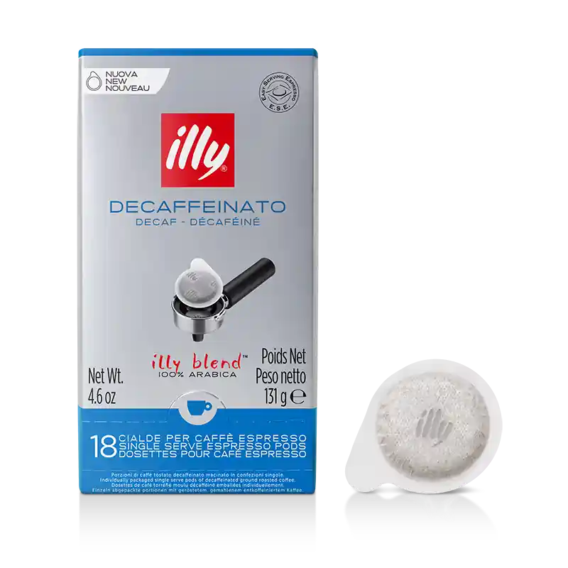 illy® - E.S.E. Pods - Classico Decaffeinated - Medium Roast - Single Serve Pods
