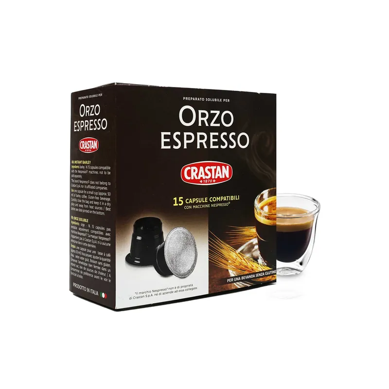 Crastan - NESPRESSO® Compatible Capsules - Orzo Espresso