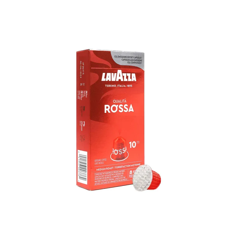 Lavazza NESPRESSO® Compatible Capsules - Rossa - 10/20/40/100