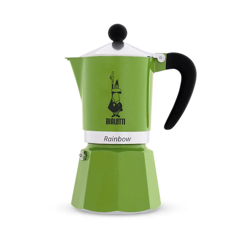Bialetti Rainbow Verde Green Moka Express