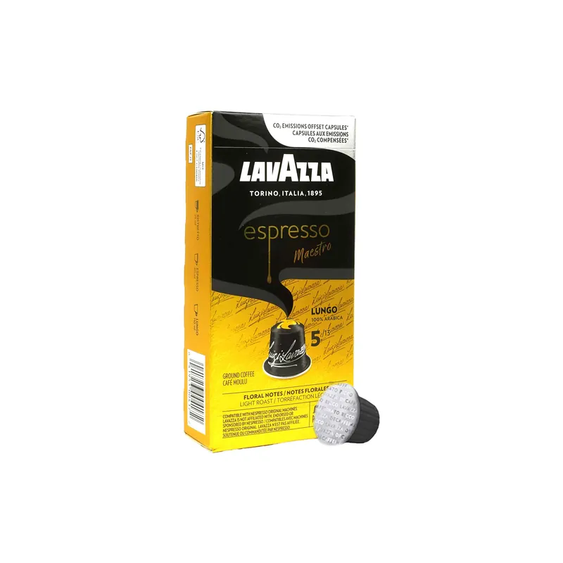 Lavazza NESPRESSO® Compatible Capsules - Maestro Lungo - 10/20/40/100