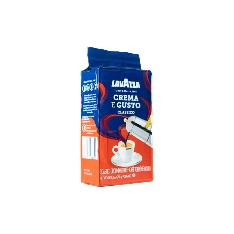Lavazza - Espresso Grind - Crema e Gusto Classico - 250 Gms x 20 Packs - Value Pack Listing - Free Shipping
