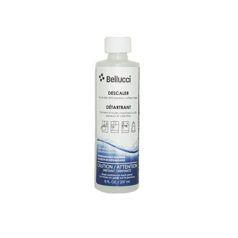 Bellucci Descaler Bottle – Universal Descaling Solution for all types of Coffee and Espresso Machines