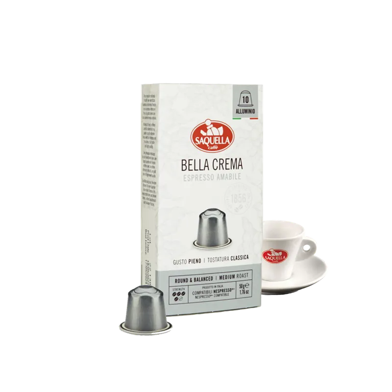 Saquella - NESPRESSO® Compatible - Bella Crema - 10/20/40/100