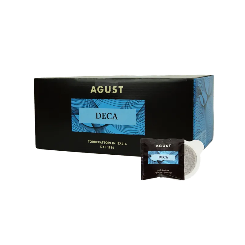 Agust - E.S.E. Pods - Decaffeinated - Single Serve Compostable Pods Deka