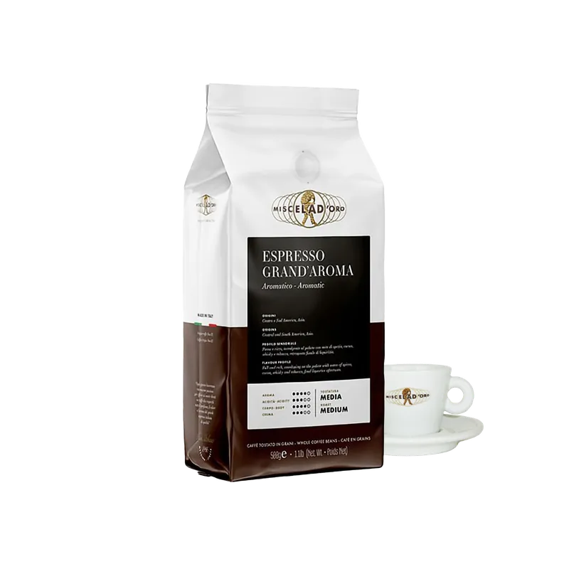 Miscela D‘Oro - Whole Coffee Beans - Grand‘Aroma