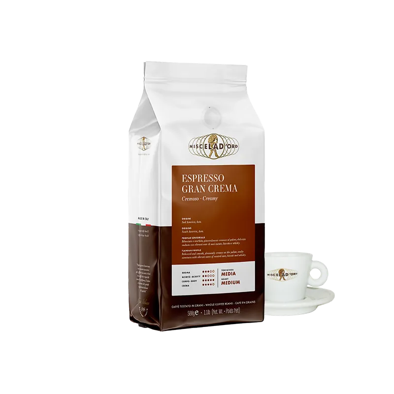 Miscela D‘Oro - Whole Coffee Beans - Gran Crema
