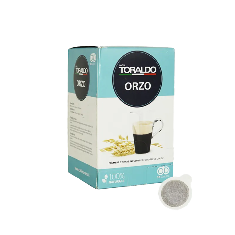 Caffe Toraldo - E.S.E. Pods - Orzo - Single Serve Compostable Pods