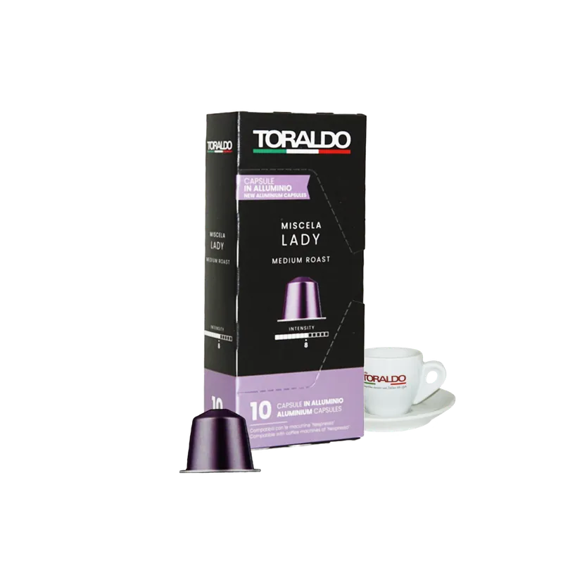 Caffe Toraldo - NESPRESSO® Compatible - New - Lady - 10/20/40/100
