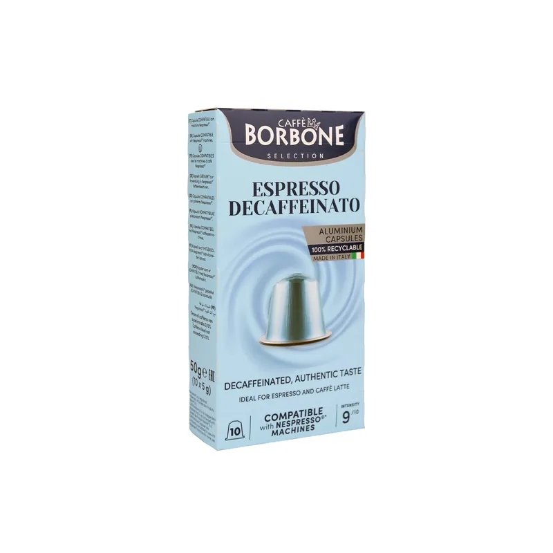 Caffe Borbone - NESPRESSO® Compatible - New - Decaffeinated - 10/20/40/100