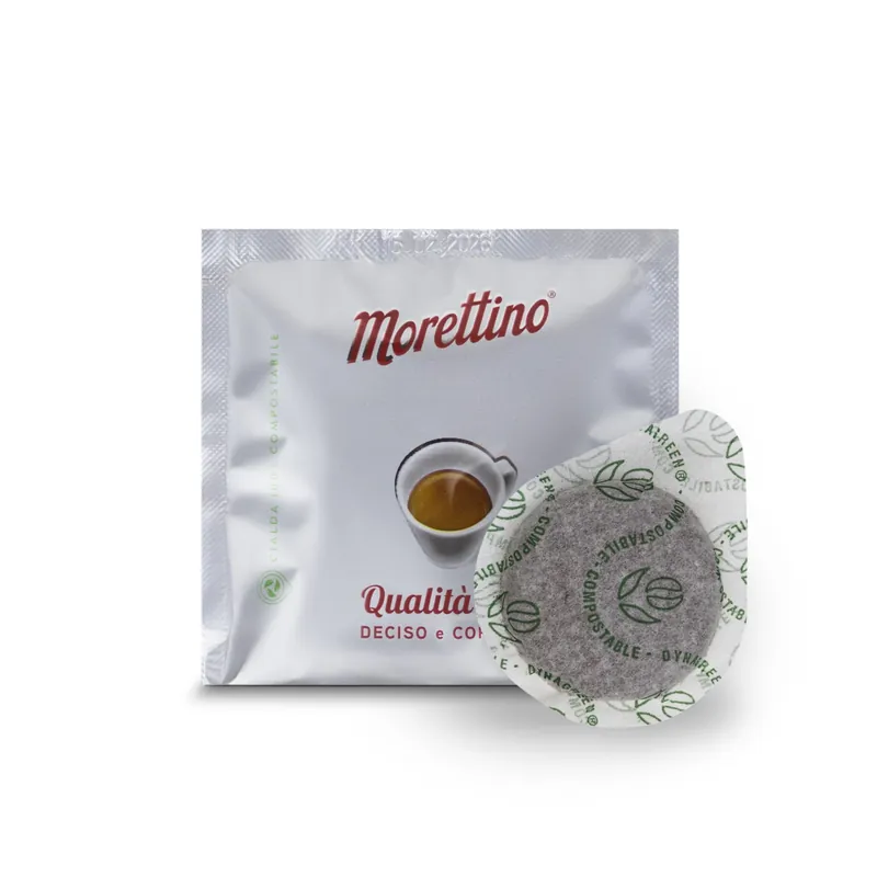 Morettino - E.S.E. Pods - Qualita Bar - Deciso & Corposo - Single Serve Compostable Pods