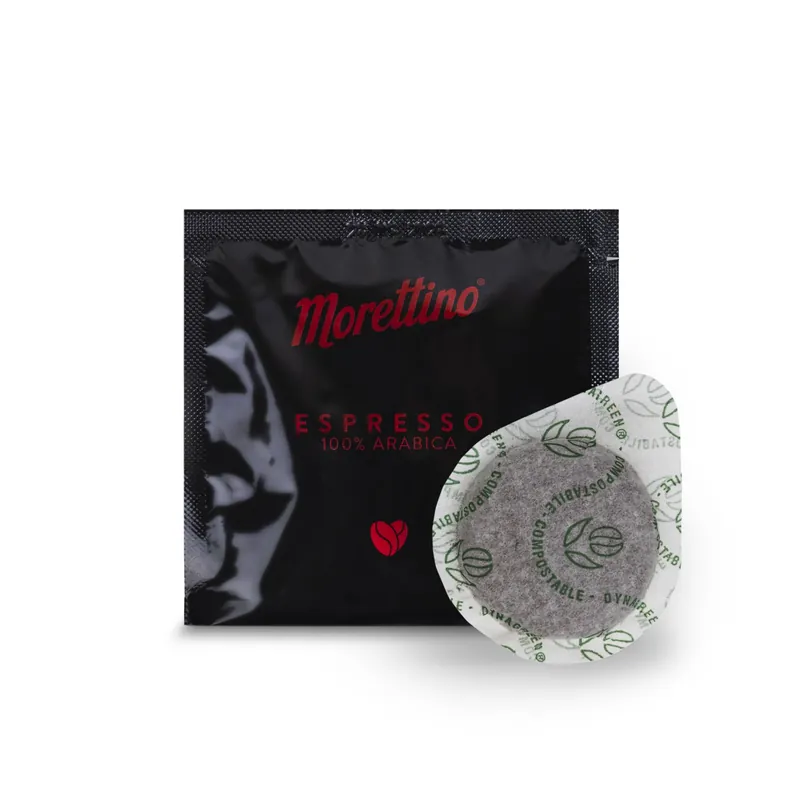 Morettino - E.S.E. Pods - Espresso - 100% Arabica - Single Serve Compostable Pods
