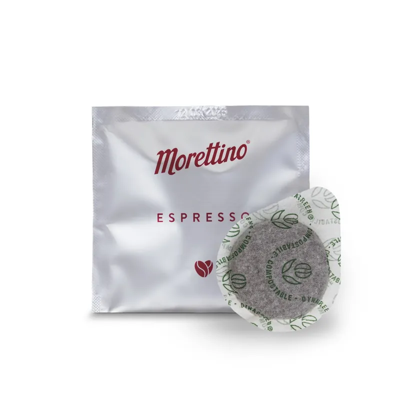 Morettino - E.S.E. Pods - Espresso Professional Series - Medium Roast - Single Serve Compostable Pods
