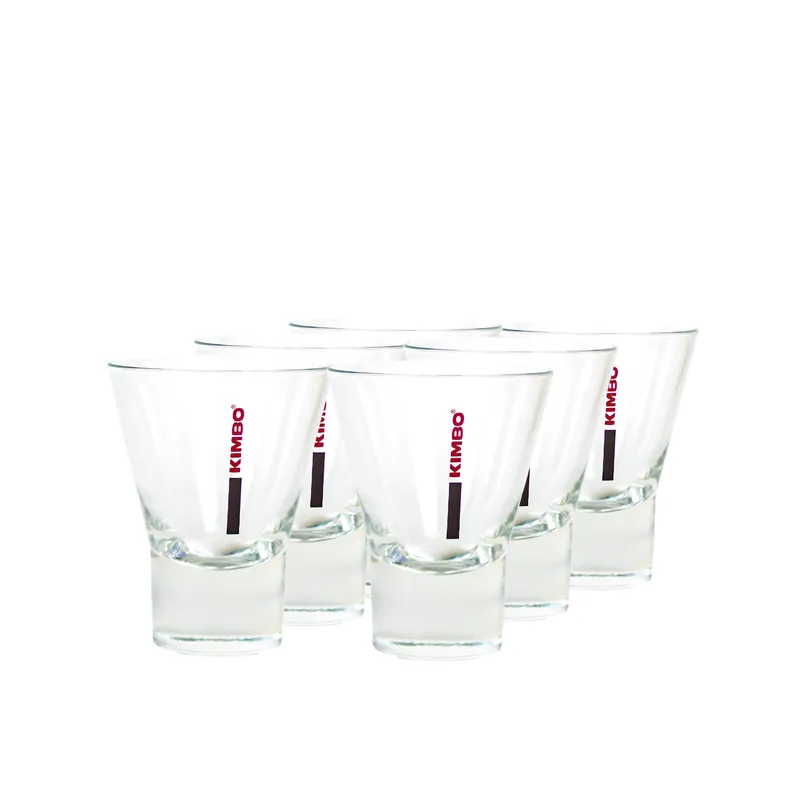Kimbo Crema Glasses - Set of 6