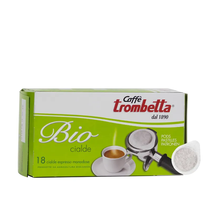 Caffe Trombetta - E.S.E. Pods - Organic - Single Serve Compostable Pods