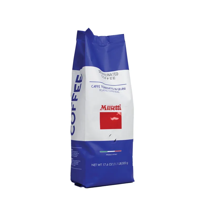 Caffe Musetti - Whole Coffee Beans - Decaffeinated