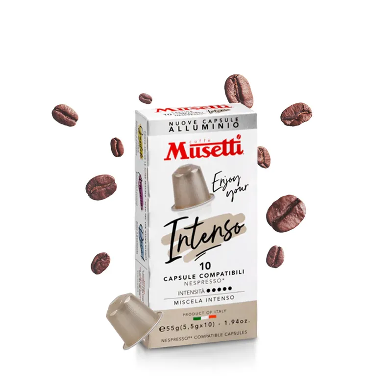 Caffe Musetti - NESPRESSO® Compatible - New - Intenso - 10/20/40/100