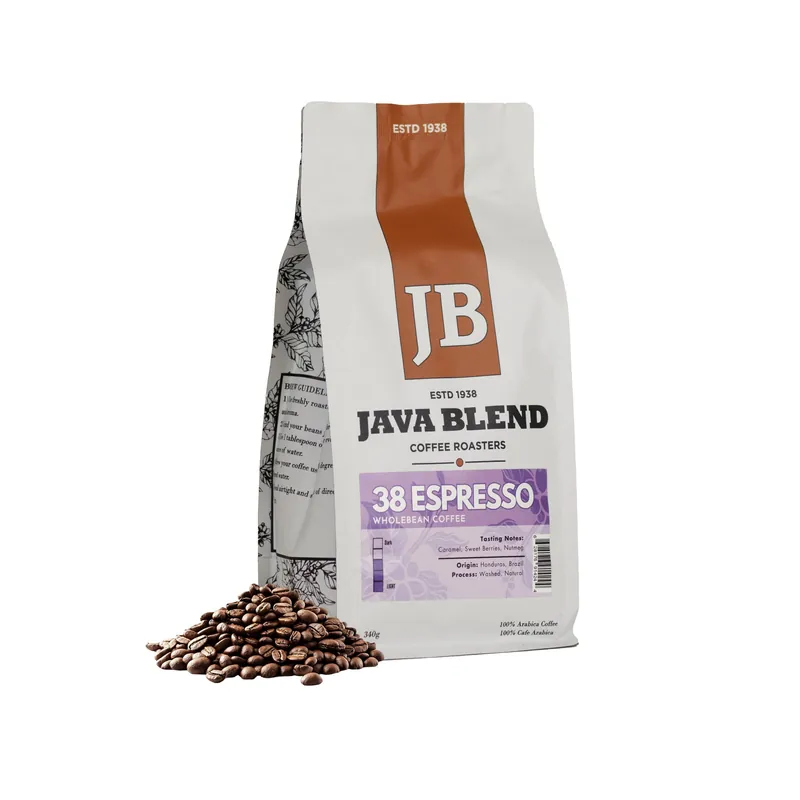 Java Blend - Whole Coffee Beans - 38 Espresso