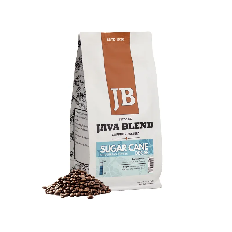 Java Blend - Whole Coffee Beans - Sugar Cane Decaf
