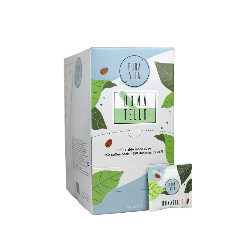 Pura Vita - E.S.E. Pods - Donatello - Single Serve Compostable Pods