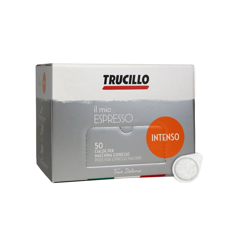 Trucillo - E.S.E. Pods - Il Mio Espresso Intenso - Single Serve Compostable Pods